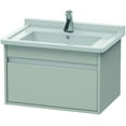 thumbnail image 1 of Duravit Kt6663 Ketho 26" Single Wall Mounted Wood Vanity Cabinet Only - Concrete Gray, 1 of 1