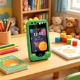 thumbnail image 4 of Rirozkan Pretend Cell Phone, Smart Play Phone with Dual Camera and Touchscreen, Music Recorder 512MB Memory for Imaginative Play, 4 of 6