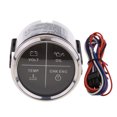 thumbnail image 1 of Medidor de de 2 "4 LED 800-00256 IOS TEMPERATURA DE ACEITE para barco Cromo negro Sunnimix  Indicador de alarma de 4 LED, 1 of 8