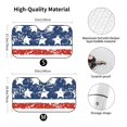 thumbnail image 5 of Yiaed USA Colors Stripes1 Print Car Windshield Sunshade Front Auto Car Front Window Sun Shade Foldable Sun Visor Shield Cover Auto Accessories for Sedan SUV Truck-Small, 5 of 5