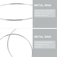 thumbnail image 3 of MasteelfCA 10 Pcs Anneau Rond en Métal Dreamcatcher Simple Accessoire de Robe Fait Main pour Femme Fille (10cm), 3 of 7