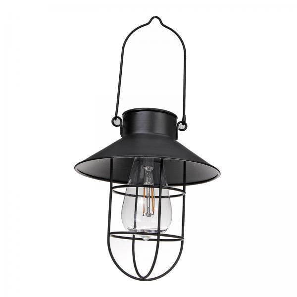 2X lámpara sor colgante decorativo para patio terraza árbol terraza negro Sunnimix Lámpara de exterior Linterna