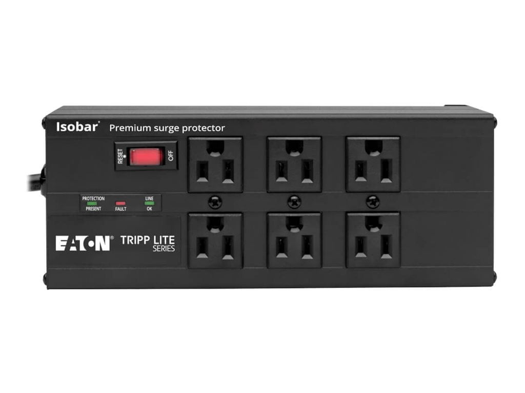 TRIPP LITE IBAR6ULTRAUSBB 10.0 Feet 6 Outlets 3840 Joules Surge Protector