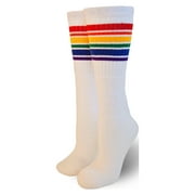 Kids Pride Socks Rainbow Striped Tube Socks T1-14