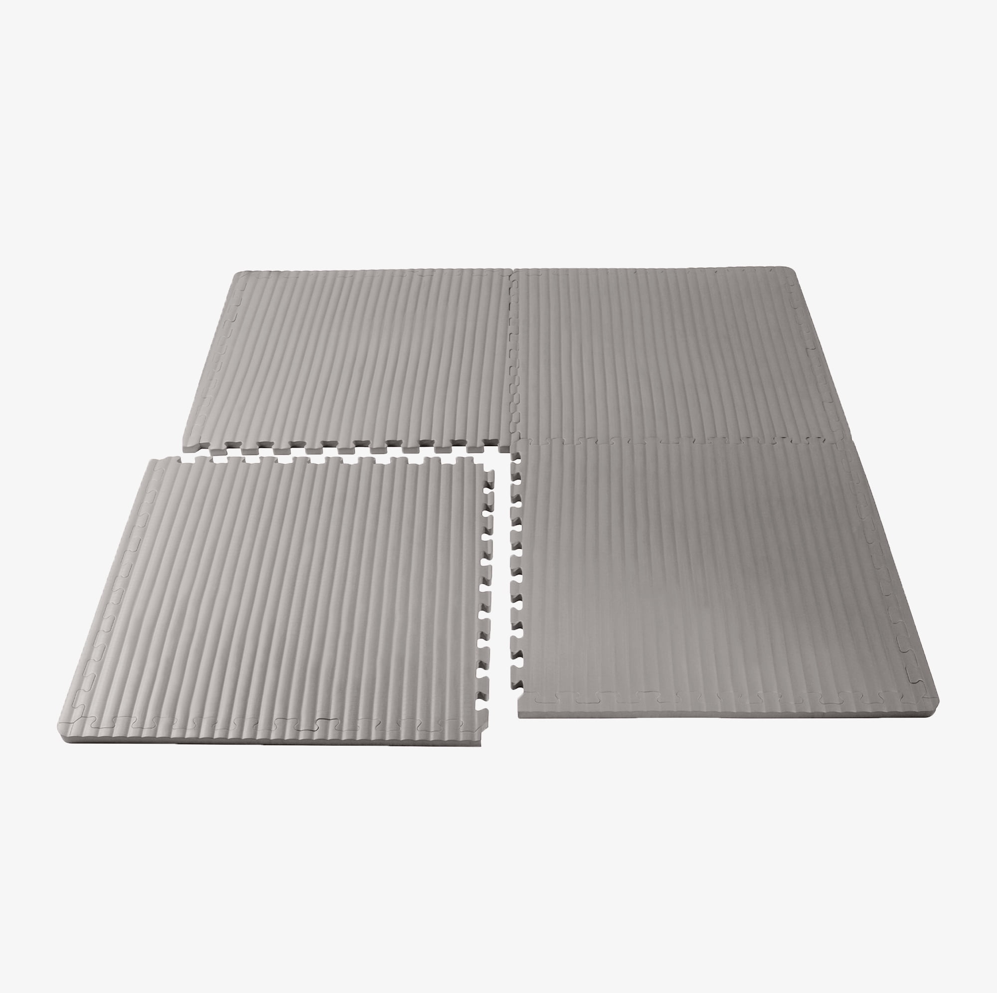We Sell Mats 3/4 Inch Thick Martial Arts EVA Foam Exercise Mat, Tatami Pattern, Interlocking Floor Tiles for Home Gym, MMA, Anti-Fatigue Mats, 24 in x 24 in