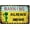 Color 389, variant on Warning Aliens Zone Metal Sign 51 Military Metal Painting Vintage Garage Poster Art Wall Decor 12X8inch (YQ-044)
