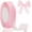 Pink, variant on 1.5 in 50 Yards Organza Gift Ribbon, Organza Sheer Chiffon Handmade Ribbon for Gift Wrapping, Crafting Projects, Wedding Decor, Christmas, 1 Roll