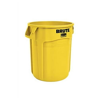 Rubbermaid Commercial Products Vented Wheeled Brute Trash Container, 32 Gal  Gray, for Landscapers/Construction Sites/Restaurants/Back of  House/Offices/Warehouses/Commercial Environments (2179403): :  Industrial & Scientific