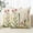 Beige-18" x 18" (Pack of 2), variant on Spring Summer Flembroidered Throwow Cover 18 X 18 Inch Gray Colorful Flowers Decorative Tufted Patterned Linen Cushion Case For Sofa Couch