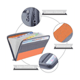thumbnail image 3 of 13 Compartments File Folder Organizer, File Box Organizer with Zipper, Fit A4 Paper, Banknote, Document Receipt D, 3 of 8
