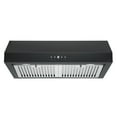 thumbnail image 3 of Ancona 30” Ducted Under Cabinet Range Hood in Matte Black, 3 of 6
