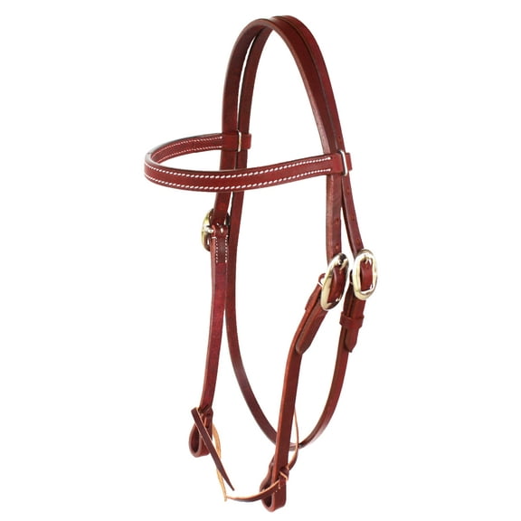 Challenger USA Horse Saddle Tack Bridle Western Latigo Leather Headstall Rodeo 78RT04