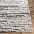 thumbnail image 5 of Mark&Day Area Rugs, 5ft Round Carvell Modern Abstract Marble Shag Medium Gray Round Area Rug, Grey Marble Swirl Carpet for Living Room, Bedroom or Kitchen (5'3" Round), 5 of 7