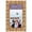 Natural Bamboo, variant on 26x35 Frame Beige Real Wood Picture Frame Width 1.25 inches | Interior Frame Depth 0.5 inches |