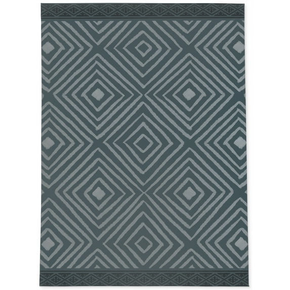 HAMLIN DENIM Kitchen Mat By Kavka Designs