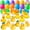 D, variant on Joyfy 24 Pcs Prefilled Easter Eggs with Toys(12 Ducks and 12 Eggs),Colorful Easter Eggs Prefilled with Rubber Ducks for Easter Basket Stuffers and Bathtub Toys Party Favors