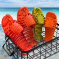 thumbnail image 2 of Zapatillas de langosta para mujer, chanclas divertidas de animales, zapatos informales de playa, zapatillas de playa suaves de talla grande Unisex, novedad de verano 2022, 2 of 5