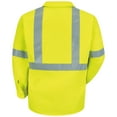 thumbnail image 3 of Red Kap Men's Hi-Visibility Long Sleeve Work Shirt - Type R, Class 2, 3 of 4