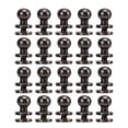 thumbnail image 3 of Vis à Clous, 20 Ensembles Rivets en Laiton Rouille Rivets Ronds Attaches de Tête Matériaux Écologiques, 3 of 9