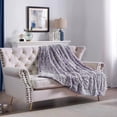 thumbnail image 5 of Home Soft Things Woolly Mammoth Throw - Purple - 50" x 60", 5 of 7