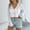 c01White, variant on Women's Tie Front Crochet Cover Up Solid Color V Neck Bell Long Sleeve Crop Cardigans
