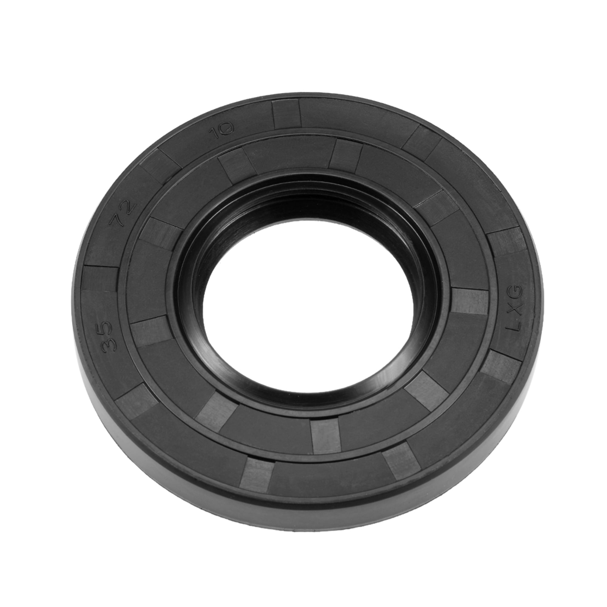 TC 35mm x 72mm x 10mm sourcing map Oil Seal Nitrile Rubber Cover Double Lip