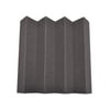 Seismic Audio  - Charcoal 3 Inch Studio Acoustic Sound Absorbing Foam Noise Dampening Charcoal - SA-FMDM3-Charcoal