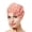 Pink, variant on Pink Headband for Women's Eid Al Fitr Season Flower Solid Color Wrinkled Long Strip Single Side Sticker Headscarf Hat Muslim Headscarf