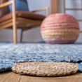 thumbnail image 3 of SAFAVIEH Cape Cod Kyle Braided Area Rug, 2'3" x 8', Blue/Beige, 3 of 6