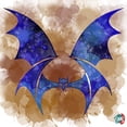 thumbnail image 2 of Bat Doodle Elemental Series: Wind Long Sleeve Shirt, 2 of 10