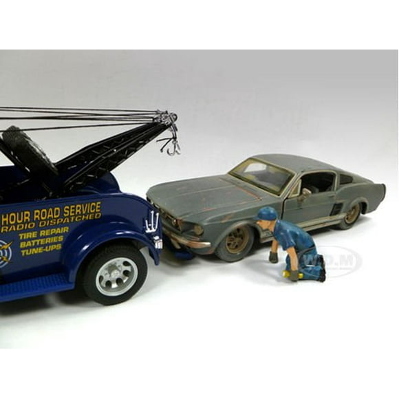 American Diorama Camion de Remorquage Chauffeur / Opérateur Scott Chiffres pour 1:24 Échelle Modèles de Voitures Moulées sous Pression par American Diorama