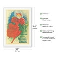 thumbnail image 2 of Géraudel Pastilles - Throat Lozenges - France - Vintage French Advertising Poster by Jules Chéret c.1895 - Fine Art Rolled Canvas Print 27in x 40in, 2 of 4