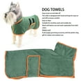 thumbnail image 4 of Dog Bathrobe Towel, Pet Drying Moisture Absorbing Bath Robe With Adjustable Hook And  Design Quick Drying Pet Towel For Bath Beach Trips, 4 of 8