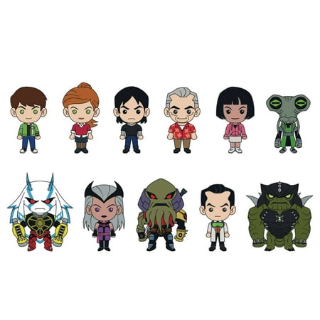 Monogram Ben 10 - Series 1 3D Figural Foam Bag Clip 1pc Random Mystery Bag