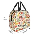 thumbnail image 2 of Pofeuu Farm Print Lunch Bag Lunch Box Large Capacity Insulated Lunch Bag for Adult, Leakproof Reusable Lunch Tote Bags for Work, 2 of 5