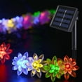 thumbnail image 7 of ZOELNIC 5m 20LEDs Solar Lotus String Lights, Outdoor Flower Decoration Lamp, Waterproof Water Lily Fairy Lights for Garden Spring Yard Lawn Tree Holiday Party Decor, 7 of 7