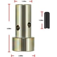 thumbnail image 5 of 4 Pairs of Cat 1 Quick Hitch Adapter Bushings Set for Category I 3-Point Tractors Use with Quick Hitch System, 5 of 6