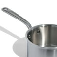 thumbnail image 2 of Made In Cookware - 2 Quart Stainless Steel Saucepan with Lid - 5 Ply Stainless Clad Sauce Pan - Professional Cookware - Crafted in Italy - Induction Compatible, 2 of 7
