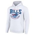 thumbnail image 2 of Men's Starter White Buffalo Bills -80s Inspired Pullover Hoodie, 2 of 3