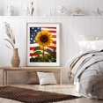 thumbnail image 6 of Diamond Art Kit for Adults, Sunflower Against Patriotic Backdrop Diamond Painting for Adults Beginners, 5D DIY Diamond Art Painting Kits, Colorful Diamond Painting Craft for Home Decor 12x16, 6 of 7