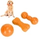 thumbnail image 4 of Pelota para mascotas con barra de TPR para perros, juguete interactivo para masticar y moler los dientes, color naranja, 4 of 12