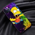 thumbnail image 1 of Case For Apple iPhone 11 13 15 14 Pro Max 12 Mini 7 8 Plus XR X XS SE 6 6S Black Soft Shell Phone Cover TPU Funny Homer Simpson 06 for iPhone 11ProMax, 1 of 6