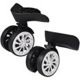 thumbnail image 1 of 360 Spinner Wheels Replacement for Plastic Travel Suitcase, Suitcase Wheel Repair to Replace Luggage Wheels, 3.5 x 2.75 x 2.2 inch, 1 of 5