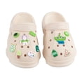 thumbnail image 2 of Zapatillas de playa, lindas zapatillas de dibujos animados para mujer, sandalias con dibujos animados, sandalias con dibujos animados, muy versátiles, 2 of 9