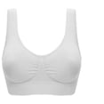 thumbnail image 1 of Sujetador de talla grande sin costuras, cómodo, de una sola capa, para mujer, para yoga, deportivo, 1 of 6