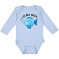 thumbnail image 3 of Inktastic Cutest Catch Cute Blue Fish Boys or Girls Long Sleeve Baby Bodysuit, 3 of 5