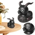 thumbnail image 4 of Estatuilla Animal Punk Adorno Pato Diablo Elementos Malvados para Interior Coche, 4 of 9