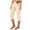 Beige, variant on ABATAB Womens Cargo Capris Lightweight Hiking Capri Pants High Waist Casual Outdoor Capri Trousers Loose Fit Cropped Pants with Pockets