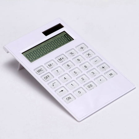 AkoaDa Ultra-Thin Solar Calculator Financial Office Computer (Best Nd Filter Calculator App)