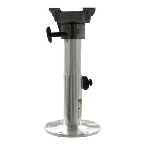 Adjustable All Aluminum Marine Swival Boat Seat Pedestal 12/"-18/" High